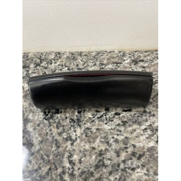 Ellen Tracy Glasses Case Black Hard Shell Red Interior - Picture 5 of 12